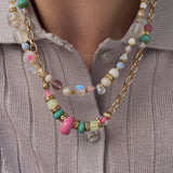Collier Gilda plaqué or