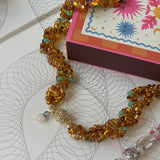 Matilda necklace toffee