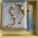 Pulsera Leslie crema