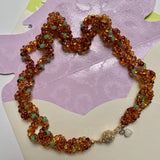 Collier Matilda caramel