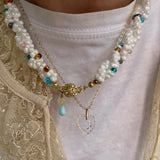 Collar Matilda blanco