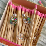 Ellie earrings crystals