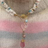Matilda necklace white