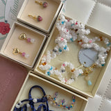 Matilda necklace white