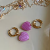 Telma earrings heart