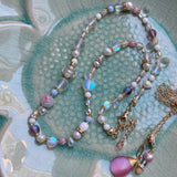 Uma necklace white pearls