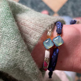 Bracelet Greta blueberry