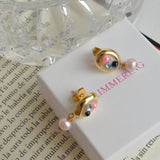 Gabrielle earrings pearl