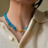 Matilda necklace blue