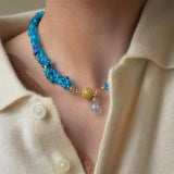 Matilda necklace blue