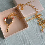 Collar colgante espejito