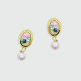 Gabrielle earrings pearl