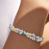 Hollie bracelet double beaded