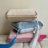 Velvet jewelry box