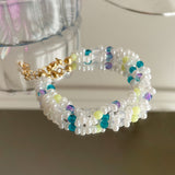Hollie bracelet double beaded