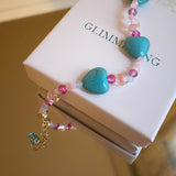 Bracelet Margaret cœurs