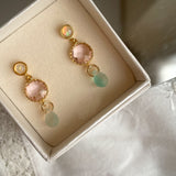 Camille earrings crystals