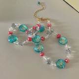 Melisse necklace crystal