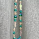 Tea necklace fish beads
