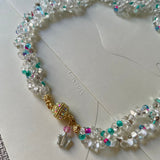 Matilda necklace silver magnetic clasp