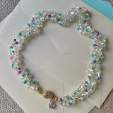 Matilda necklace silver magnetic clasp