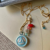 Portofino necklace crystal