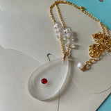 Collier Julieta pendentif vintage