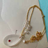 Collier Julieta pendentif vintage