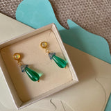 Flipa earrings crystal drop