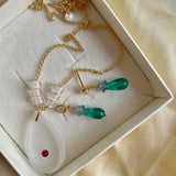 Collier Julieta pendentif vintage