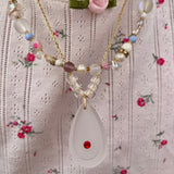 Collier Julieta pendentif vintage