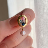 Gabrielle earrings pearl