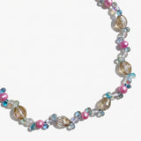 Collier Barbara perles roses