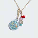 Portofino necklace crystal